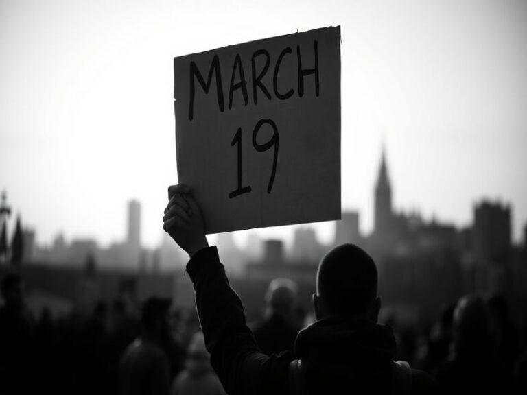A vibrant collage featuring cultural celebrations on March 19, including traditional Italian pastries and spring equinox symb