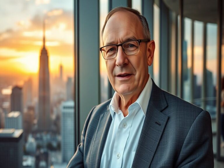 A dynamic skyline of New York City featuring the Time Warner Center and Hudson Yards, symbolizing urban development and innov