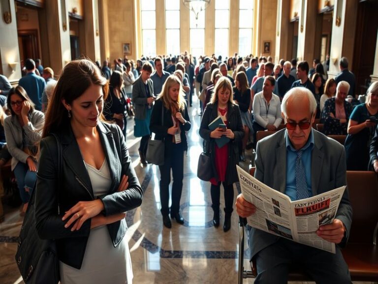 A vibrant collage of scenes from Jury Duty Season 2, showcasing the courtroom setting, new characters, and comedic moments.