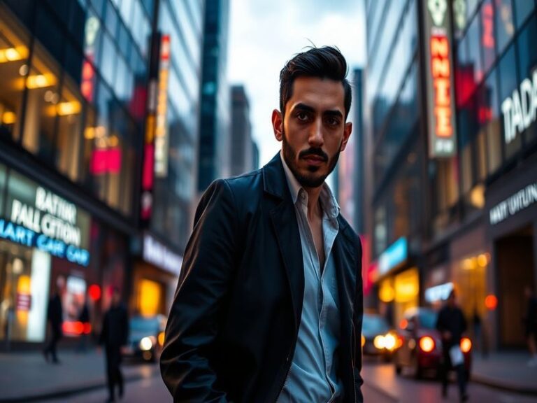 A still from Bait featuring Riz Ahmed, set against a coastal backdrop, evoking themes of tradition and modernity.