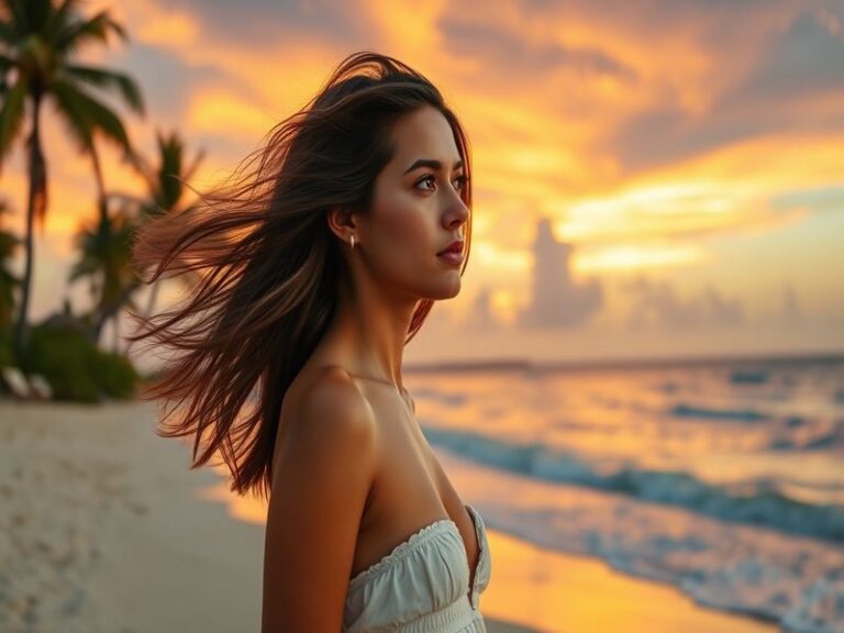 A vibrant portrait of Alex in Paradise, smiling and engaging with fans at a public event, with a lively crowd in the backgrou