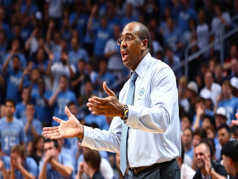 unc basketball coach hubert davis