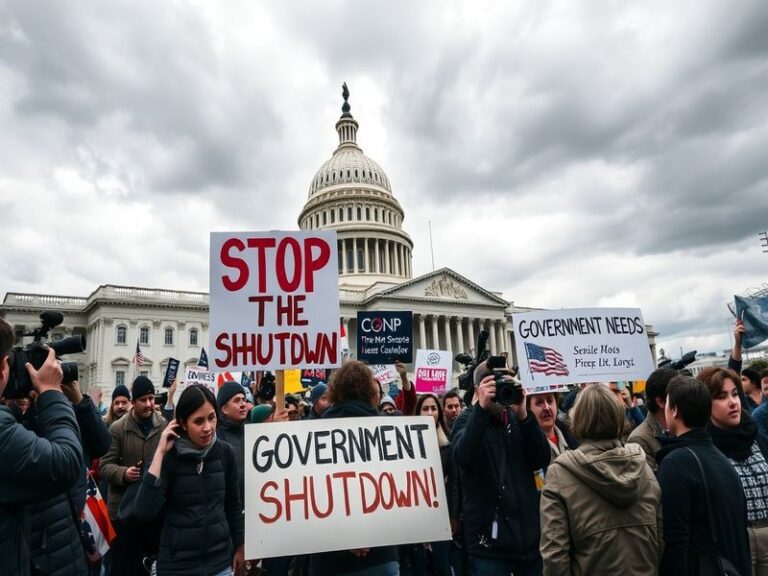 A tense meeting among government officials discussing budget negotiations, with documents and charts spread out on a table.