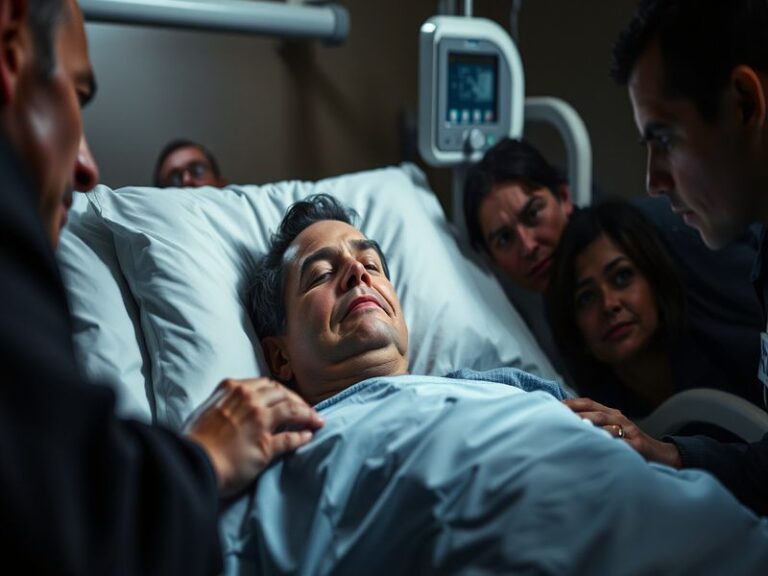 A somber portrait of Director Leon Vance in his NCIS office, surrounded by team photos and mementos, with a single red rose o