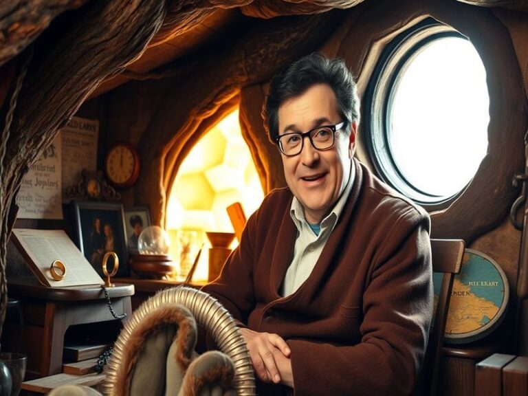 stephen colbert lord of the rings movie