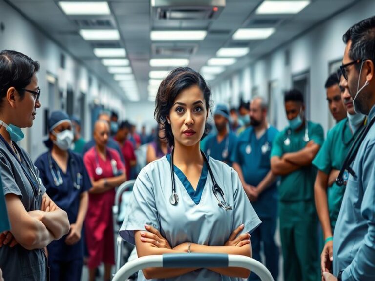 A collage featuring key characters from Grey's Anatomy in dramatic hospital settings, showcasing emotional moments and intens