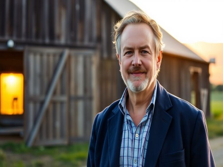 An inspiring image of Alan Huss coaching young athletes, showcasing a diverse group of children engaged in sports activities