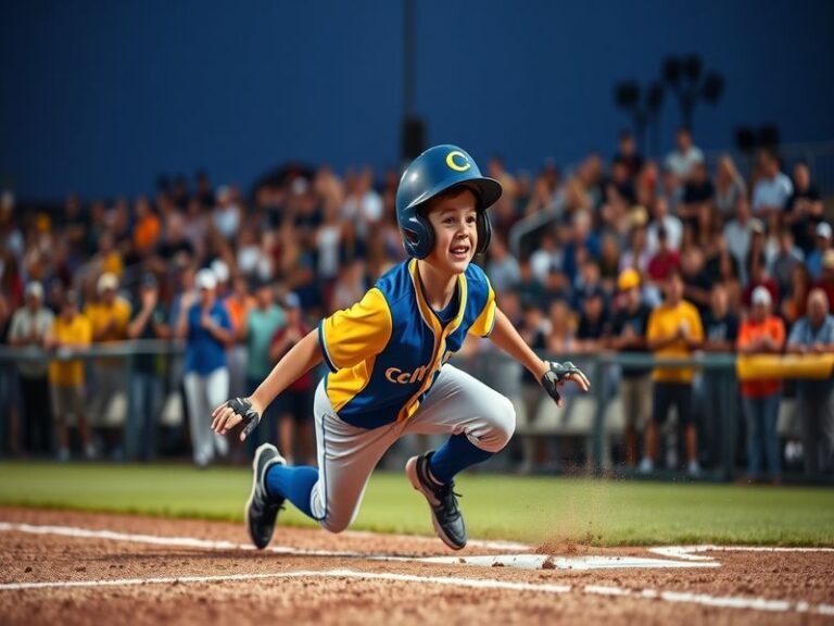 A dynamic action shot of Jackson Chourio playing baseball, showcasing his athleticism and focus on the field.