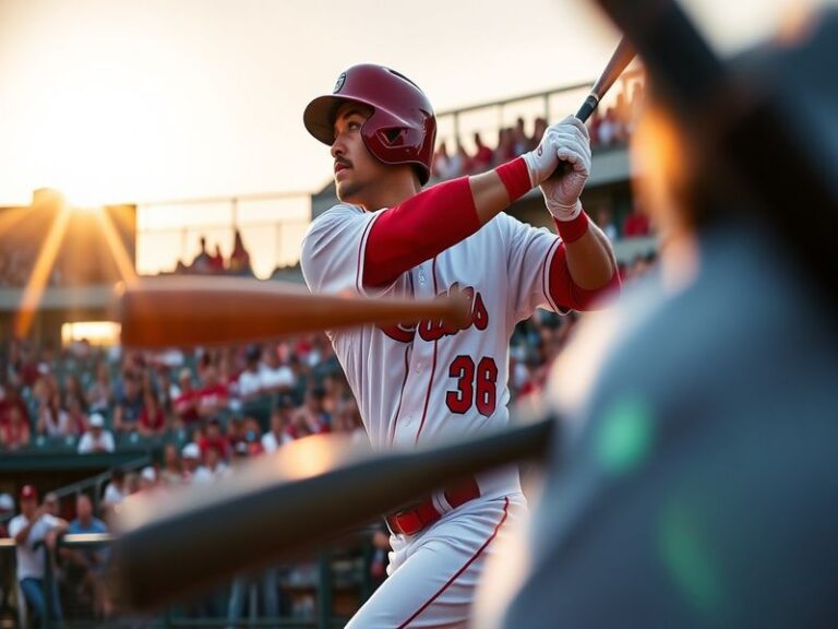 An action shot of Tommy Pham playing baseball, showcasing his intense focus and athleticism on the field.
