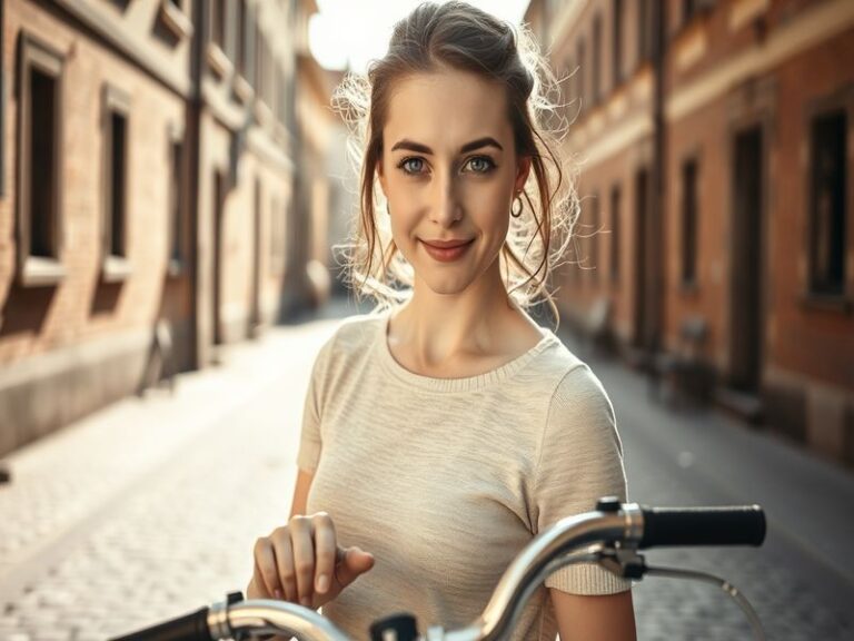 An action shot of Marketa Muchova during a match, displaying her dynamic movement and focus, set against a vibrant tennis cou