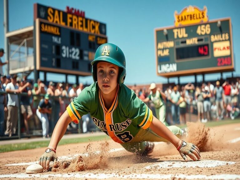 A dynamic action shot of Sal Frelick playing in a baseball game, showcasing his agility and focus on the field.