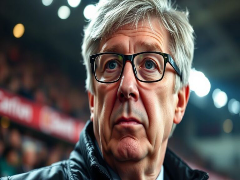 A portrait of Roy Hodgson on the sidelines during a football match, showcasing his thoughtful demeanor and tactical focus.