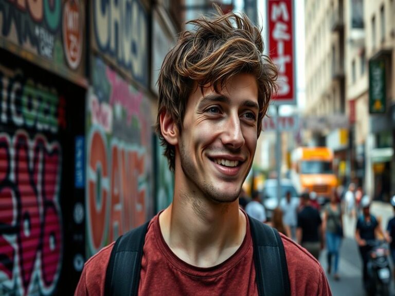 A professional portrait of Nate Heise speaking at a tech conference, with an audience engaged in the background, capturing a