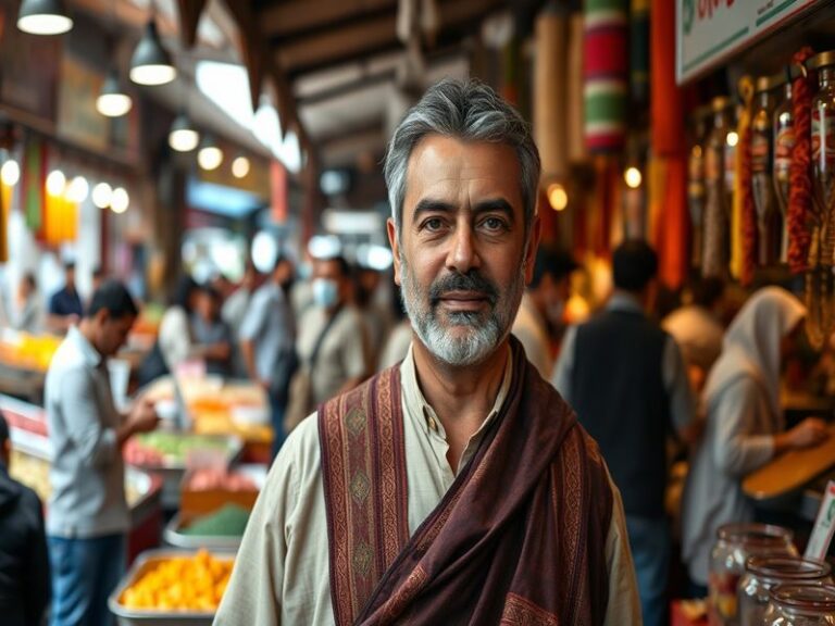 A vibrant collage featuring Ben Saraf performing on stage, engaging with technology, and participating in community events, r