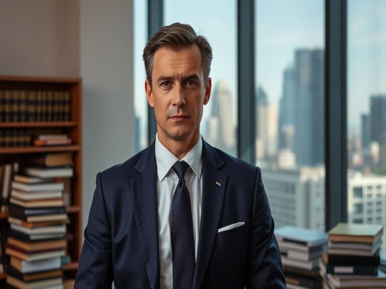 A courtroom setting with a gavel, legal books, and a scale of justice, symbolizing the legal process surrounding catastrophic