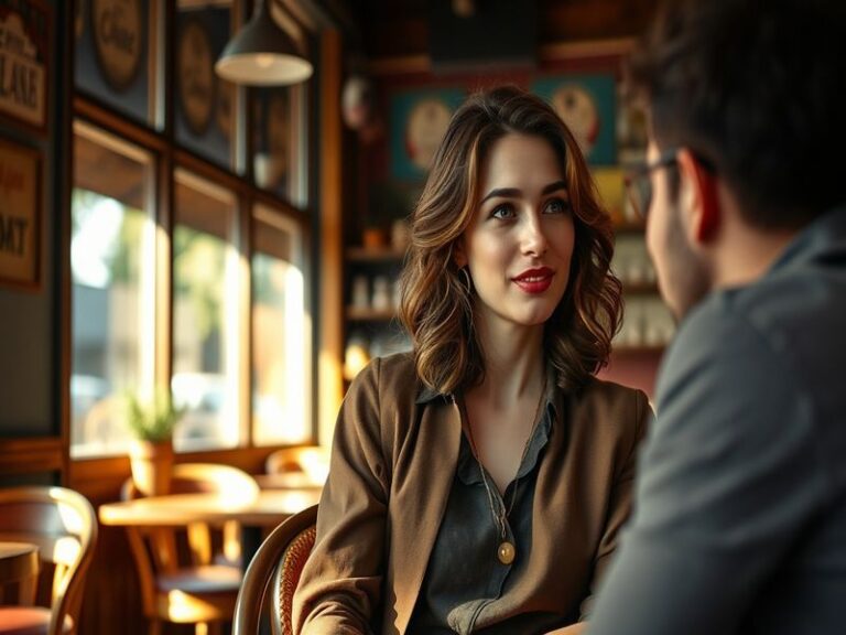 A portrait of Marisa Tomei on a film set, showcasing her expressive demeanor, with warm lighting that highlights her features