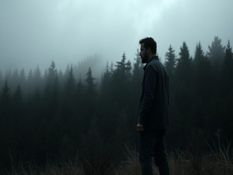 A somber image depicting a businessman in a suit looking out of a window, reflecting the seriousness of the Epstein scandal.
