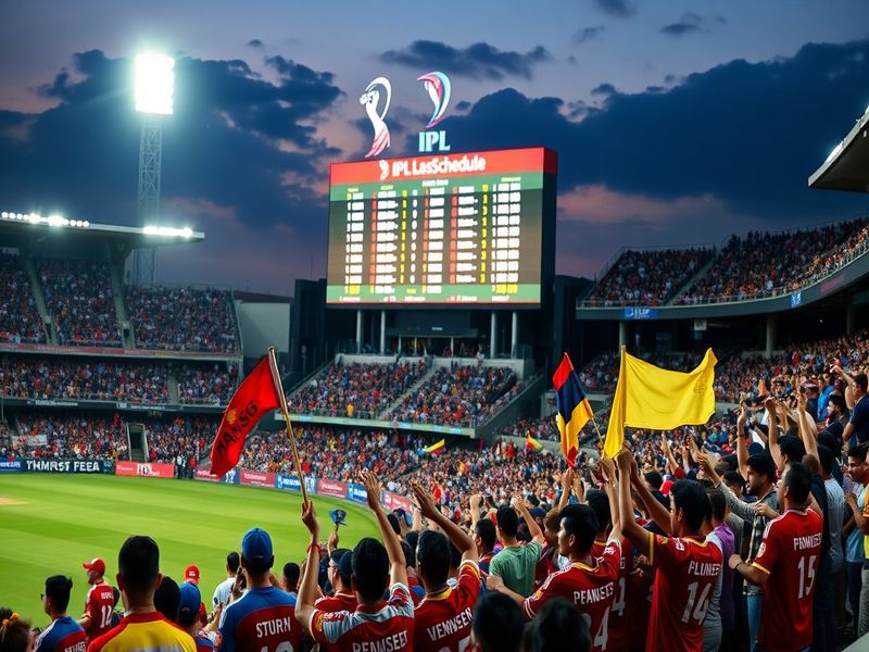 ipl schedule