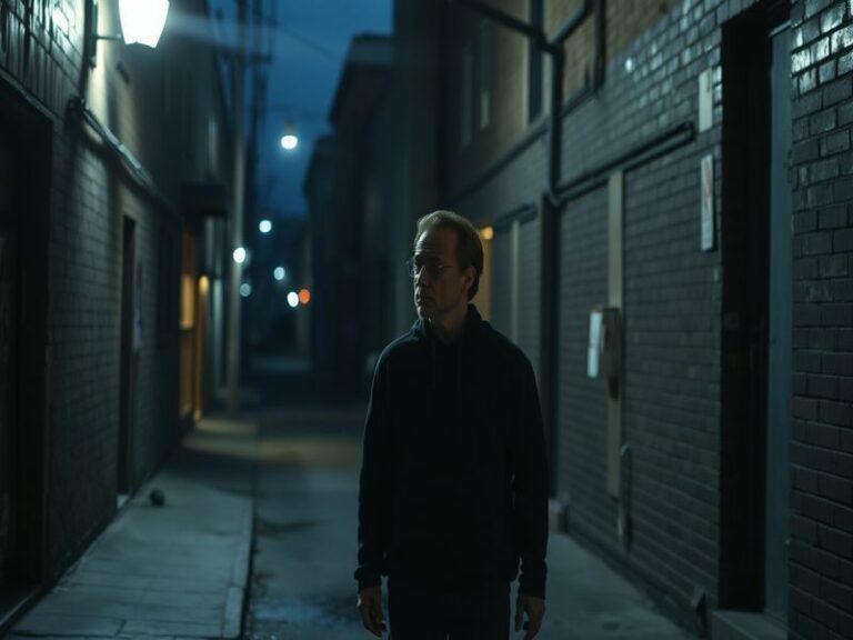 An illustration depicting various crisis indicators, such as stock market graphs, protest scenes, and environmental changes,