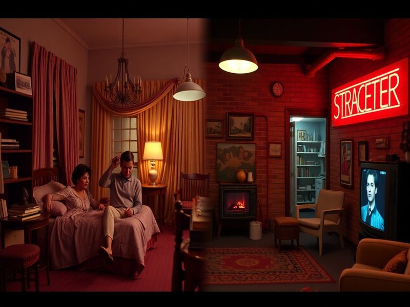 A collage of various television screens displaying iconic scenes from different TV shows around the world, highlighting diver