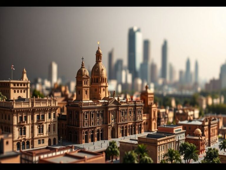 A lively scene from a packed Estadio Jalisco during an Atlas FC match, showcasing fans in team colors celebrating passionatel
