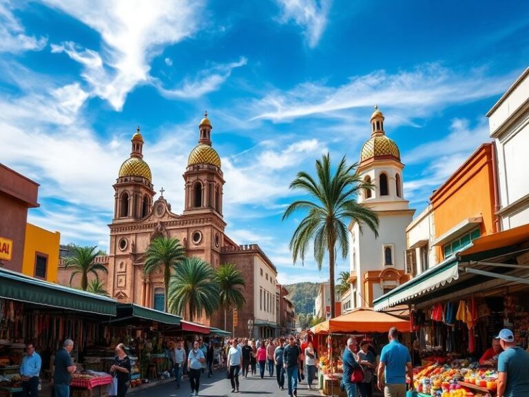 A vibrant scene of Atlas F.C. fans wearing red and black jerseys, cheering passionately in the Estadio Jalisco, capturing the