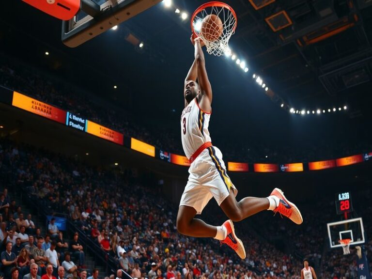 A dynamic action shot of Mo Williams during an NBA game, showcasing his skills on the court, with fans cheering in the backgr