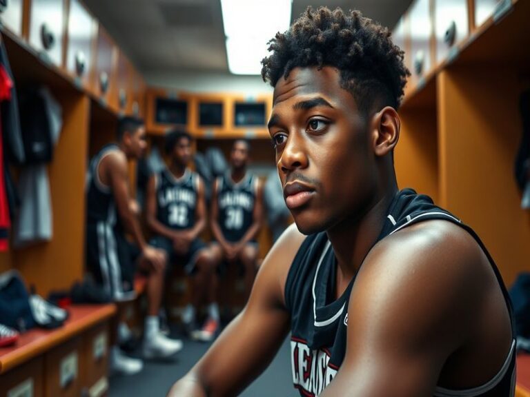 A portrait of Jaden Ivey in action during an NBA game, showcasing his determination and skill on the court.