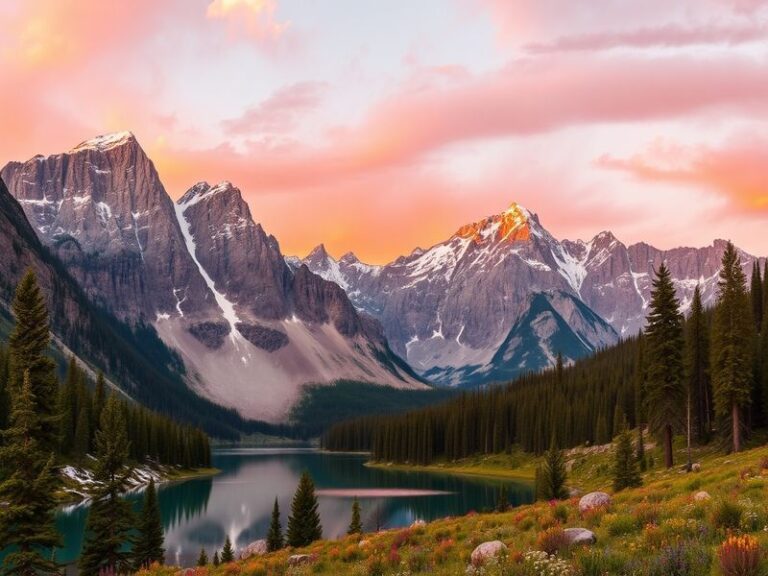 A vibrant image of Coors Field during a Rockies game, showcasing fans in team colors, the iconic mountain backdrop, and the e