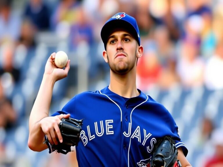 A dynamic image of Michael Soroka pitching during a game, showcasing his intensity and focus on the mound.