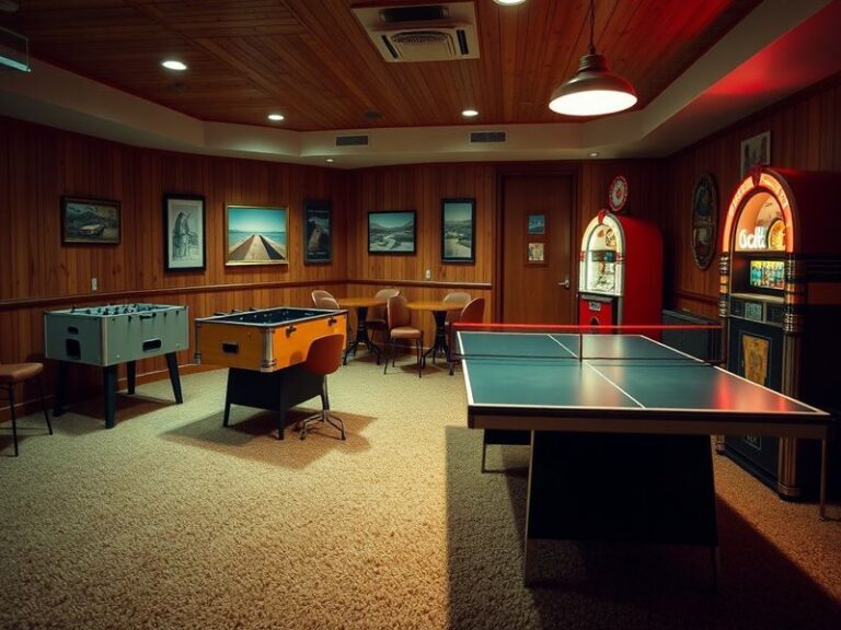 An engaging screenshot of users interacting in Rec Room, showcasing diverse avatars and colorful virtual environments.