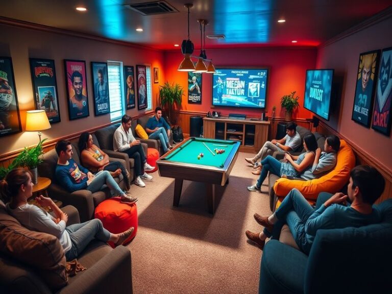 An engaging screenshot from Rec Room showcasing players in a colorful, interactive game environment, highlighting creativity