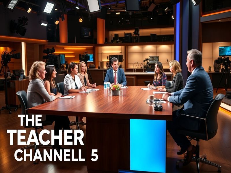A vibrant classroom scene featuring teachers engaging with students, showcasing a lively educational environment.