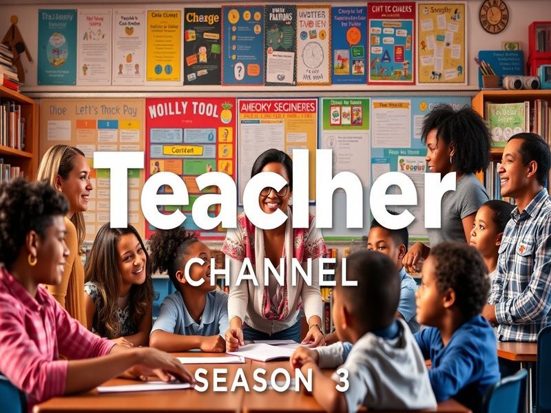 A vibrant classroom scene featuring diverse educators engaging with students, showcasing the dynamic atmosphere of teaching.