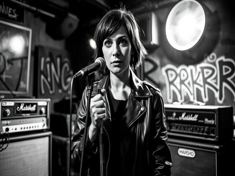 A vibrant art piece by Erica Meg Parkinson, featuring bold colors and intricate patterns that reflect themes of identity and