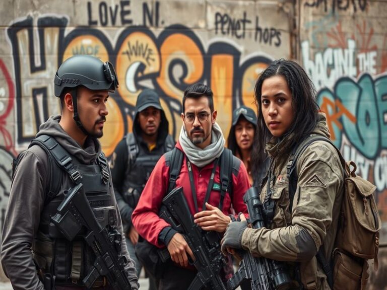 An engaging image depicting a group of gamers playing The Division, showcasing vivid graphics and an immersive gaming environ