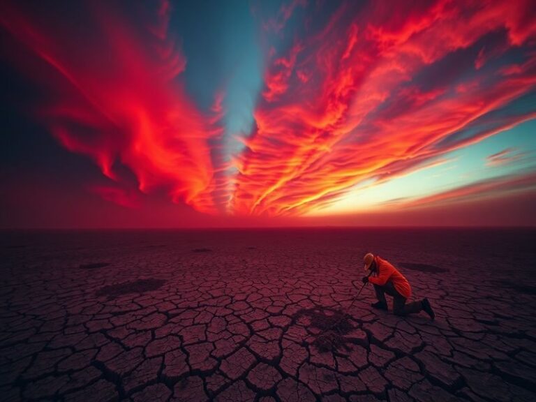 An infographic illustrating the effects of Super El Niño, showcasing global weather changes, affected regions, and adaptation