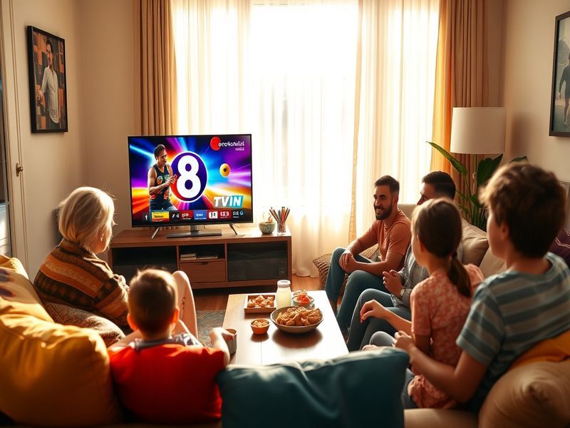A vibrant collage of popular TV8 shows, featuring contestants from Survivor Turkey, chefs from MasterChef, and singers from O