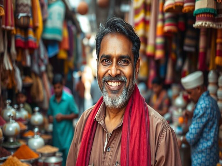 A professional portrait of Sandhu Ponnachan, showcasing his confident demeanor and creative spirit, set against a backdrop of