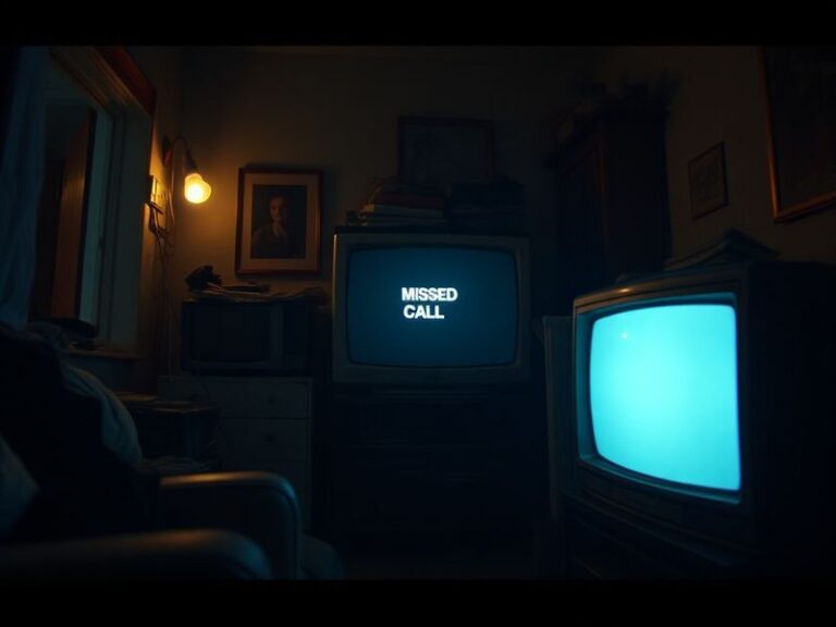 A gritty, cinematic shot of a detective in a dimly lit office reviewing case files, with a city skyline blurred in the backgr