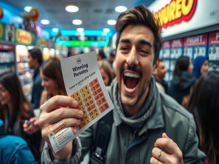 A vibrant image showcasing a EuroMillions lottery ticket with a backdrop of European landmarks, symbolizing hope and dreams o
