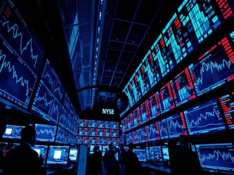 A bustling trading floor with traders engaged in buying and selling futures contracts, highlighting the dynamic nature of the