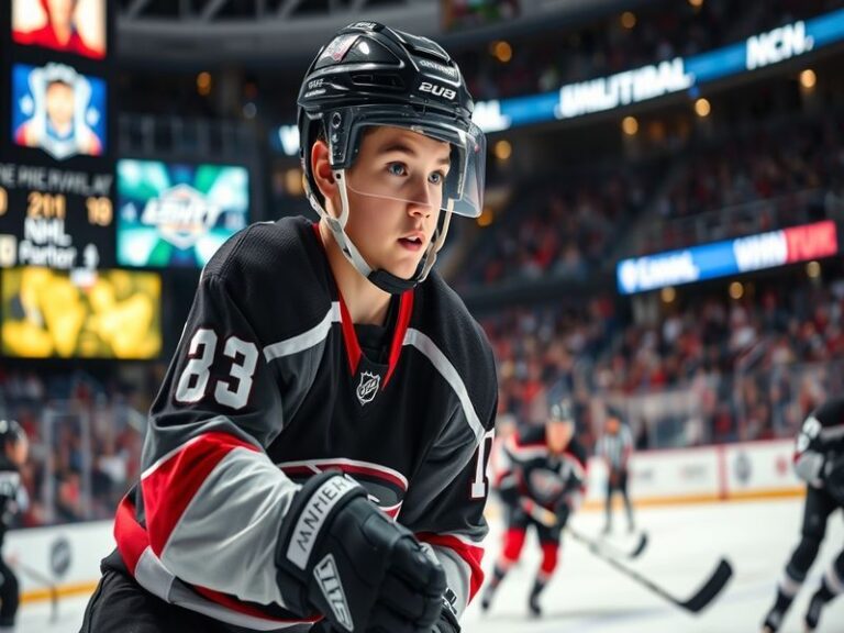 A dynamic action shot of Masyn Winn in a Texas A&M football uniform, mid-play during a game, showcasing his speed and defensi