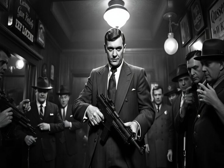 A split-image portrait of Machine Gun Kelly: on the left, in a leather jacket with bleached hair and tattoos, mid-performance