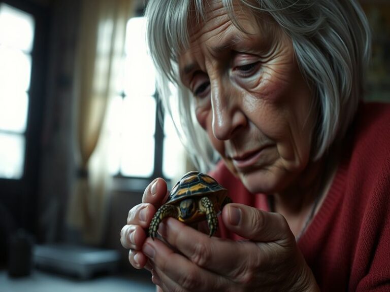 A close-up of Jonathan the tortoise, a large Seychelles giant tortoise with a weathered shell, grazing on green leaves in a s