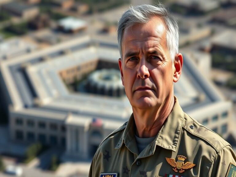 A candid portrait of Randy George in a collaborative workspace, surrounded by diverse colleagues and futuristic technology pr