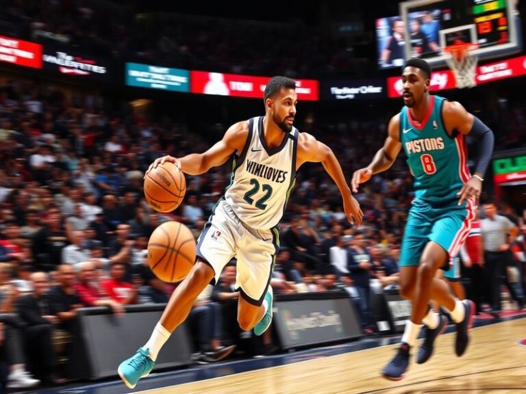 timberwolves vs pistons