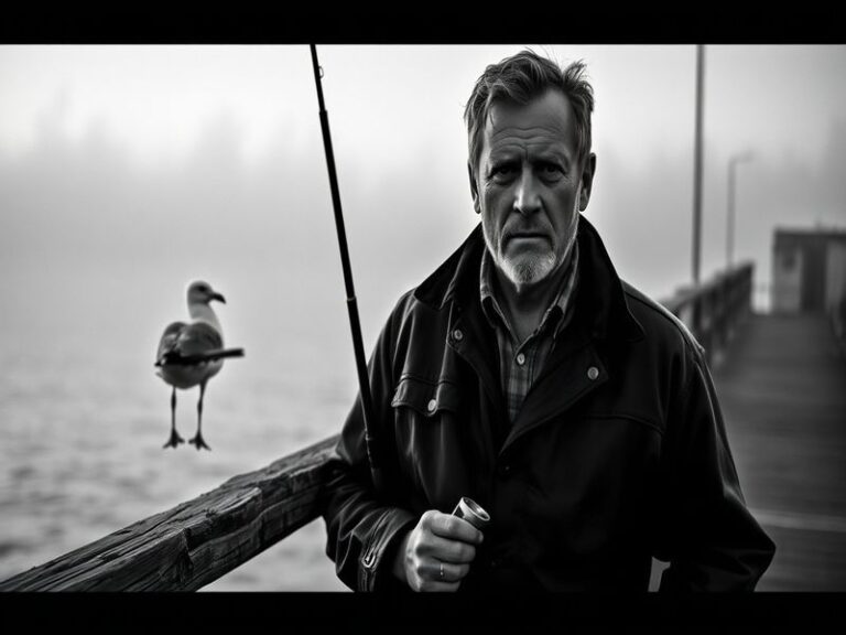 A dynamic photo of Paul Pike in a broadcasting booth, wearing a headset with a focused expression, surrounded by monitors dis