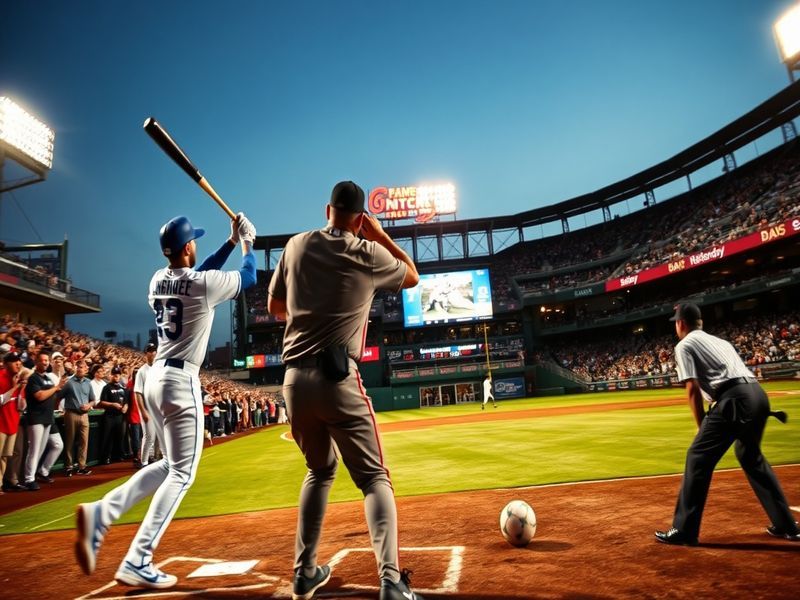 A split-screen image showing Max Scherzer in a Nationals uniform on one side and Clayton Kershaw in a Dodgers uniform on the