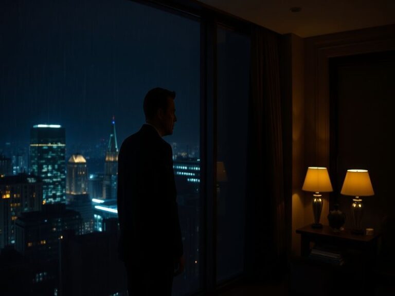 A cinematic shot of a diverse group of fans gathered around a large screen in a dimly lit room, watching The Pitt Season 2 fi